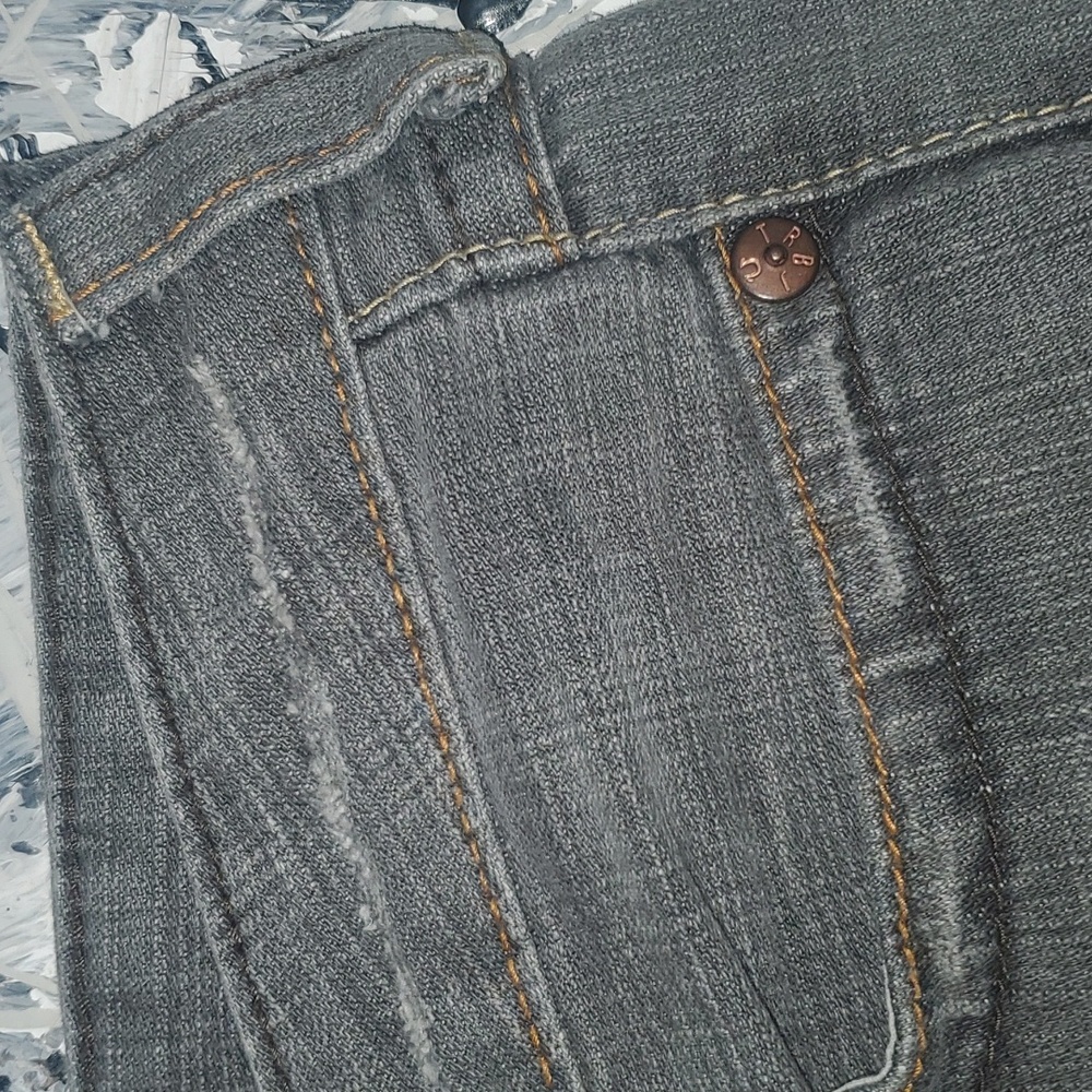 True Religion womens distressed denim shorts - Picture 6 of 16
